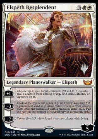 Elspeth Resplendent (Promo Pack) [Streets of New Capenna Promos] | GnG Games