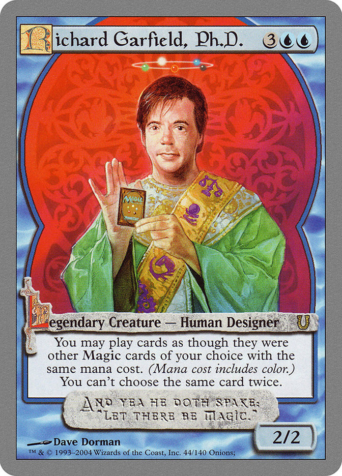 Richard Garfield, Ph.D. [Unhinged] | GnG Games