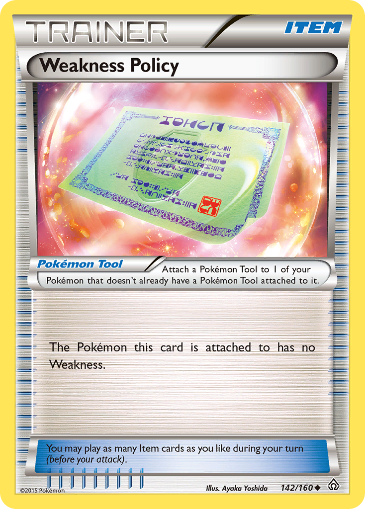 Weakness Policy (142/160) [XY: Primal Clash] | GnG Games