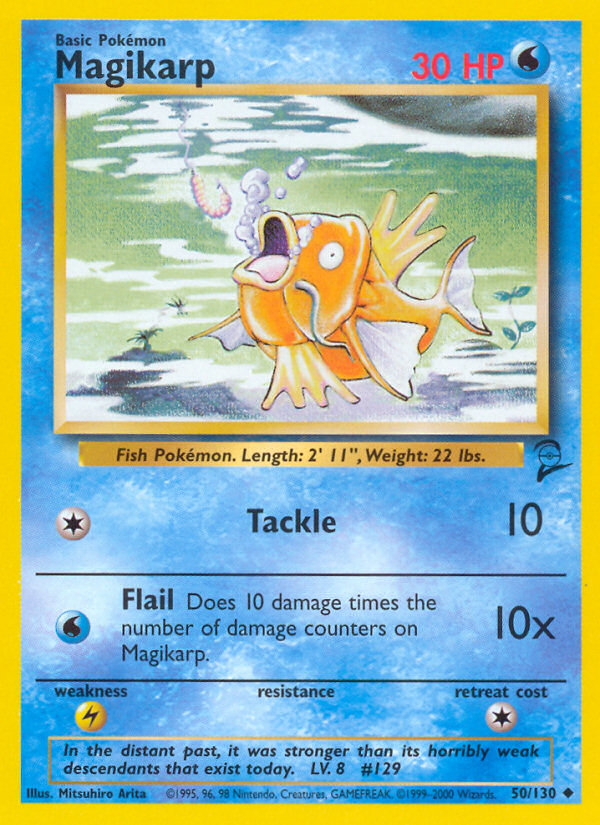 Magikarp (50/130) [Base Set 2] | GnG Games