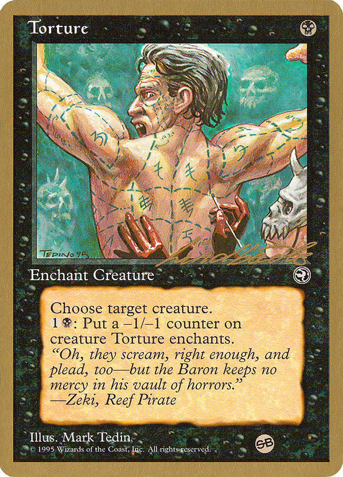Torture (Leon Lindback) (SB) [Pro Tour Collector Set] | GnG Games