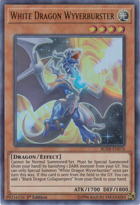 White Dragon Wyverburster [BLHR-EN076] Ultra Rare | GnG Games