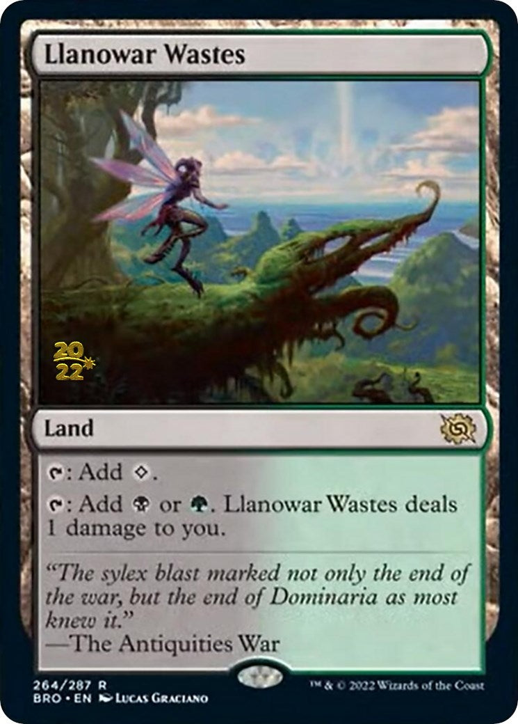 Llanowar Wastes [The Brothers' War: Prerelease Promos] | GnG Games