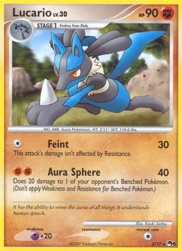 Lucario (2/17) [POP Series 6] | GnG Games