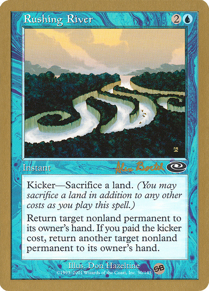 Rushing River (Alex Borteh) (SB) [World Championship Decks 2001] | GnG Games