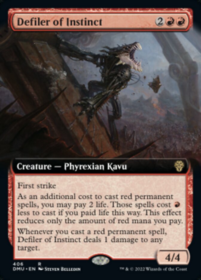 Defiler of Instinct (Extended Art) [Dominaria United] | GnG Games