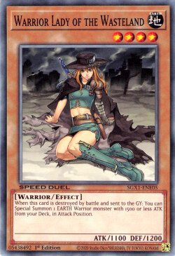 Warrior Lady of the Wasteland [SGX1-ENE05] Common | GnG Games