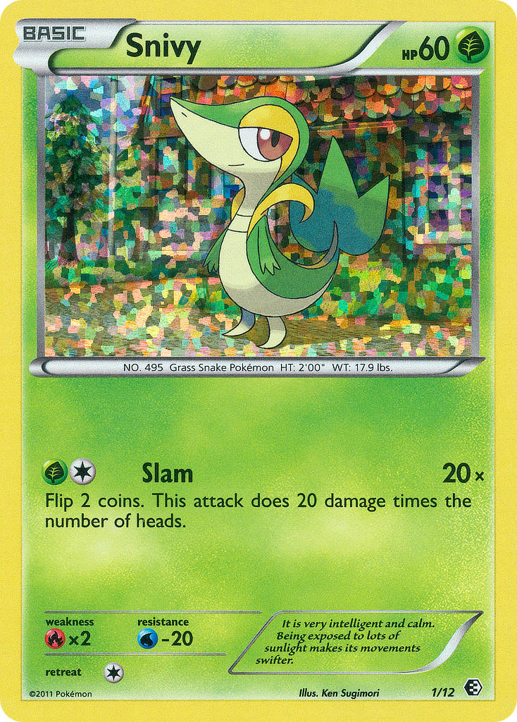 Snivy (1/12) [McDonald's Promos: 2011 Collection] | GnG Games