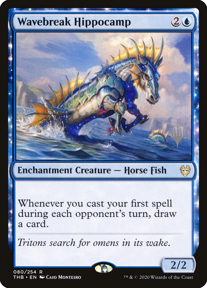 Wavebreak Hippocamp (Promo Pack) [Theros Beyond Death Promos] | GnG Games