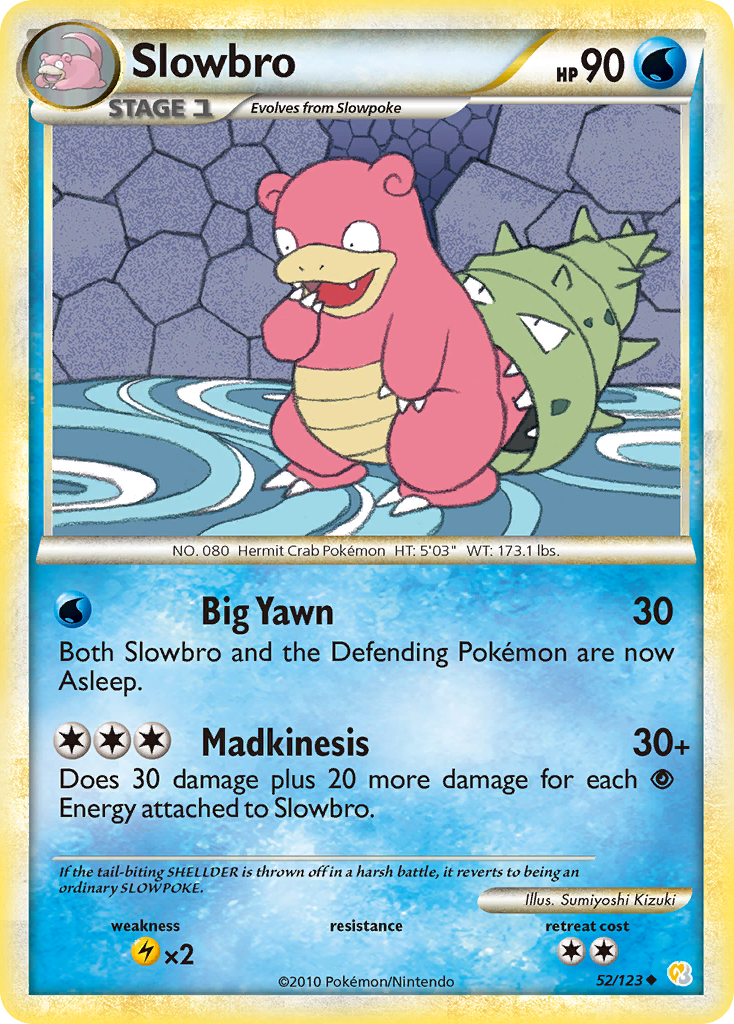 Slowbro (52/123) [HeartGold & SoulSilver: Base Set] | GnG Games