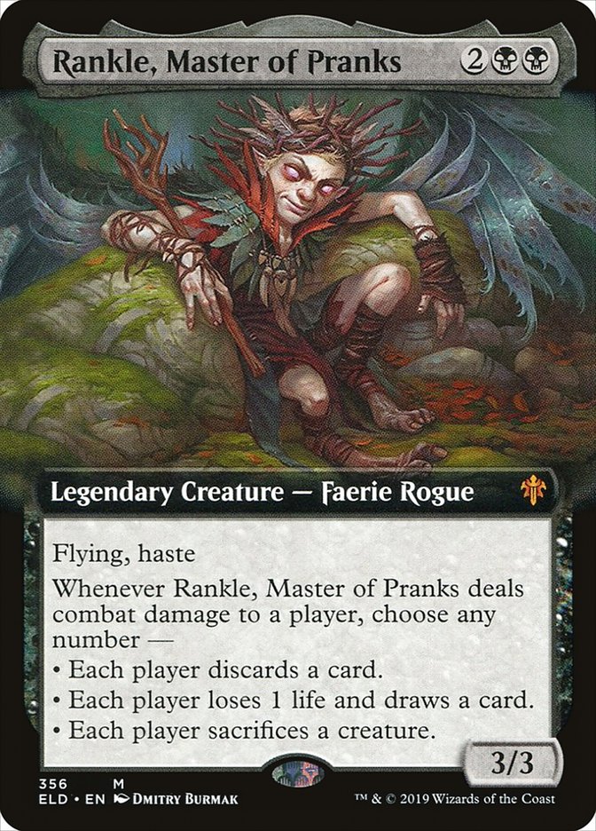 Rankle, Master of Pranks (Extended Art) [Throne of Eldraine] | GnG Games