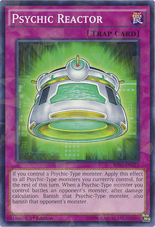 Psychic Reactor (Shatterfoil) [BP03-EN222] Common | GnG Games