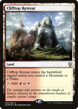 Clifftop Retreat [Dominaria Promos] | GnG Games