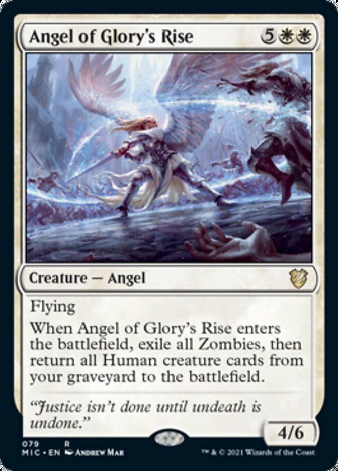 Angel of Glory's Rise [Innistrad: Midnight Hunt Commander] | GnG Games