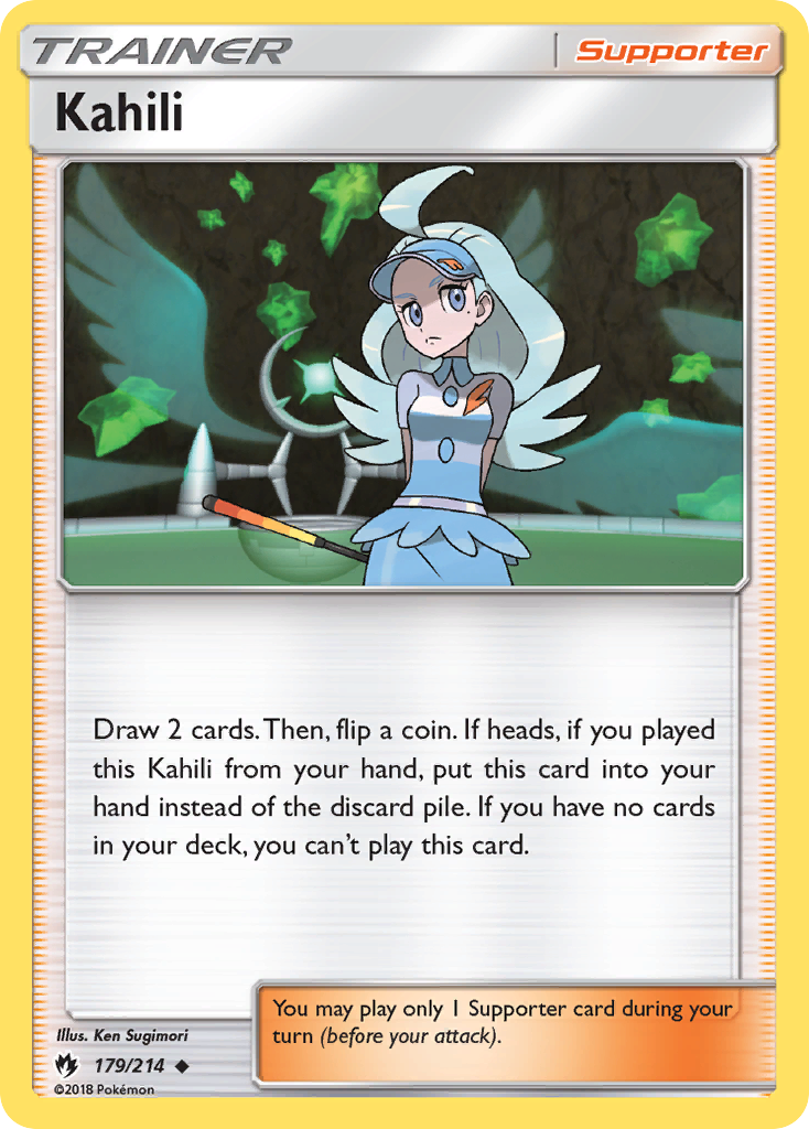 Kahili (179/214) [Sun & Moon: Lost Thunder] | GnG Games