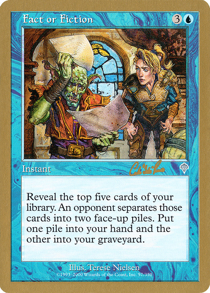 Fact or Fiction (Carlos Romao) [World Championship Decks 2002] | GnG Games