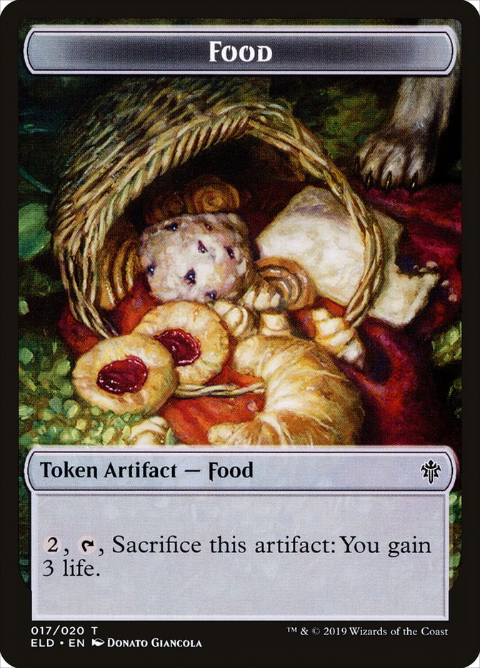 Food (017/020) [Throne of Eldraine Tokens] | GnG Games