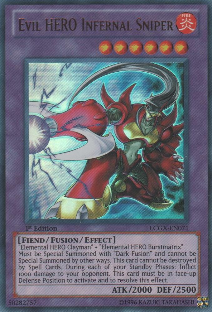 Evil HERO Infernal Sniper [LCGX-EN071] Ultra Rare | GnG Games