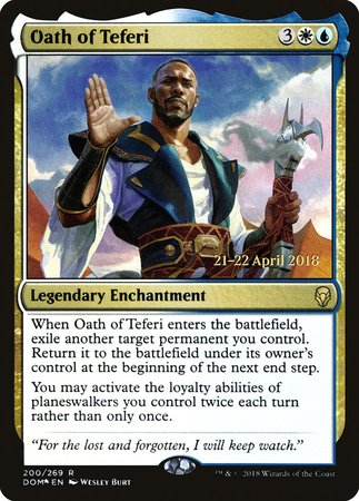 Oath of Teferi [Dominaria Promos] | GnG Games