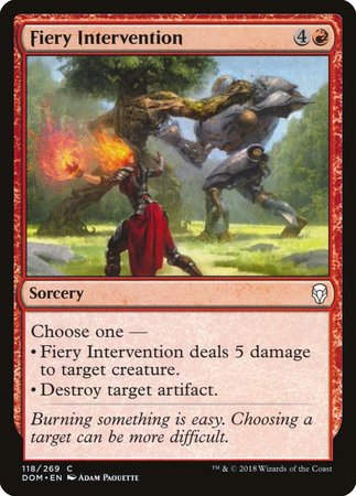 Fiery Intervention [Dominaria] | GnG Games