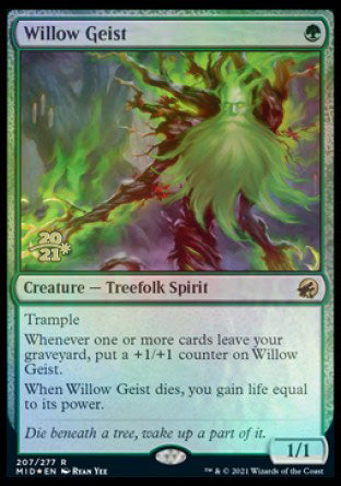 Willow Geist [Innistrad: Midnight Hunt Prerelease Promos] | GnG Games