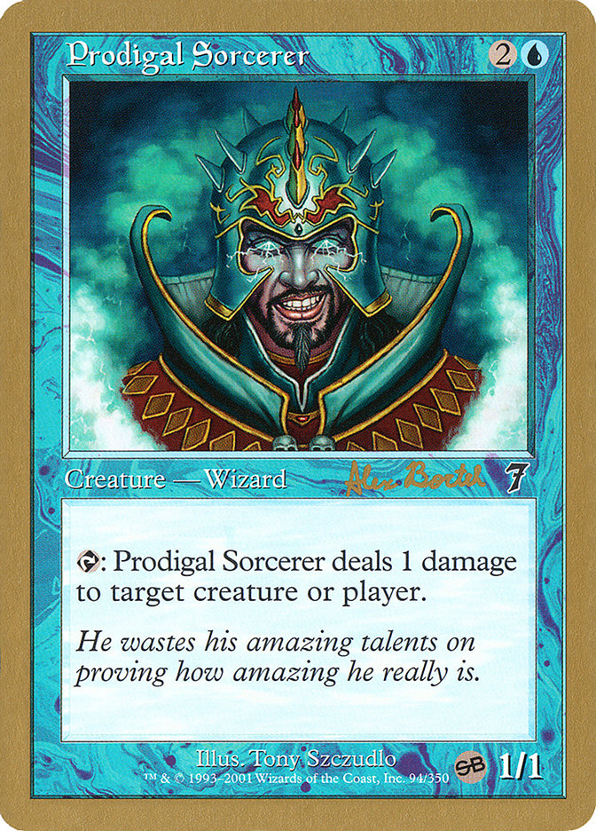 Prodigal Sorcerer (Alex Borteh) (SB) [World Championship Decks 2001] | GnG Games