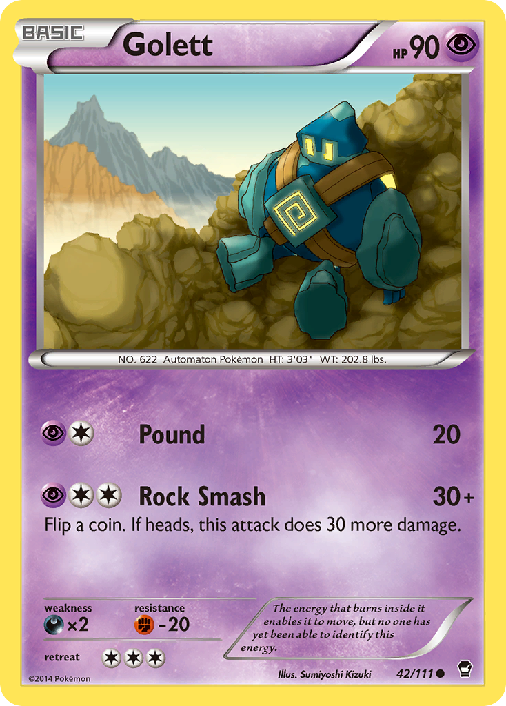 Golett (42/111) [XY: Furious Fists] | GnG Games