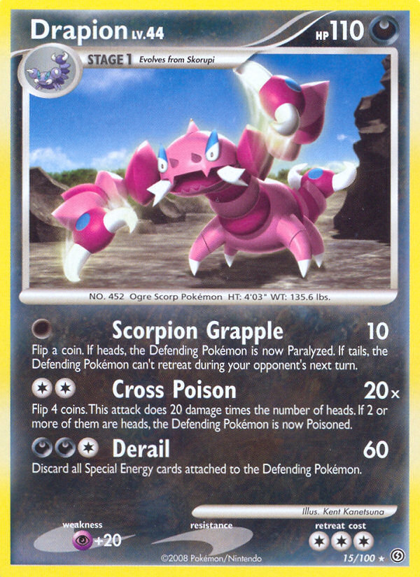 Drapion (15/100) [Diamond & Pearl: Stormfront] | GnG Games