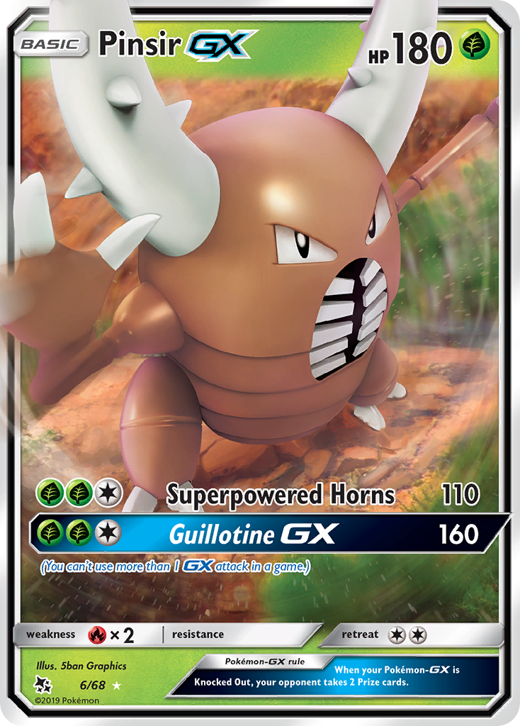 Pinsir GX (6/68) [Sun & Moon: Hidden Fates] | GnG Games