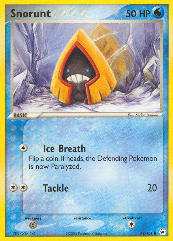 Snorunt (73/101) [EX: Hidden Legends] | GnG Games