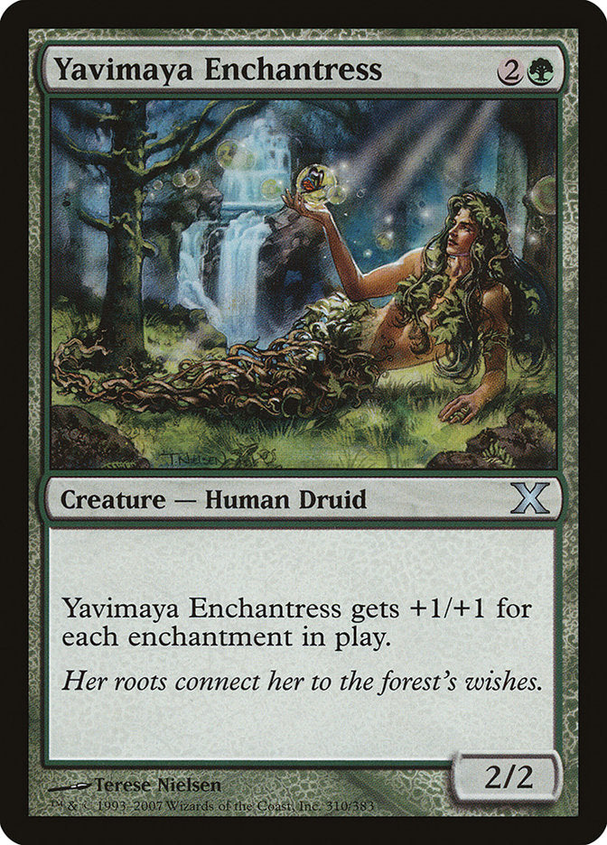 Yavimaya Enchantress [Tenth Edition] | GnG Games