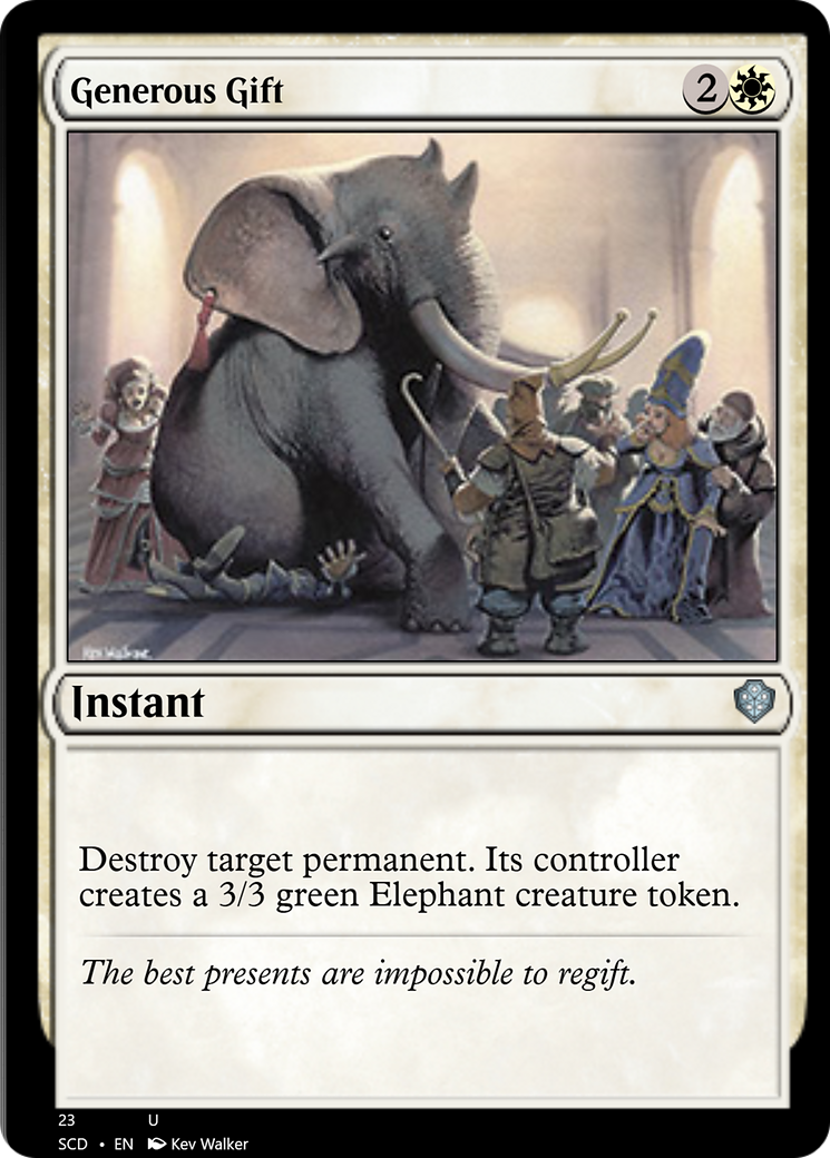 Generous Gift [Starter Commander Decks] | GnG Games