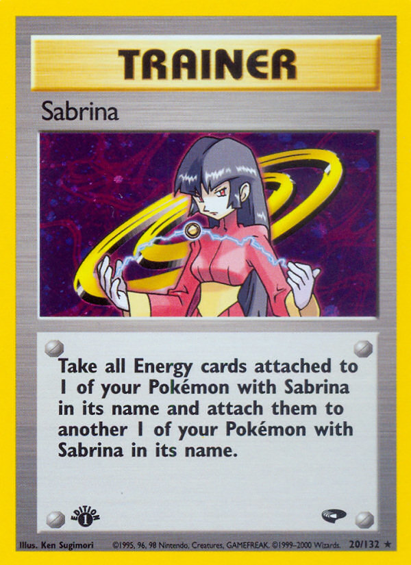 Sabrina (20/132) [Gym Challenge 1st Edition] | GnG Games