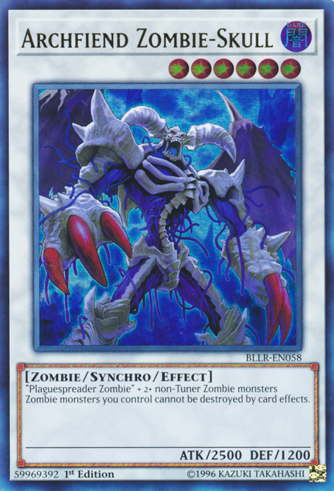 Archfiend Zombie-Skull [BLLR-EN058] Ultra Rare | GnG Games