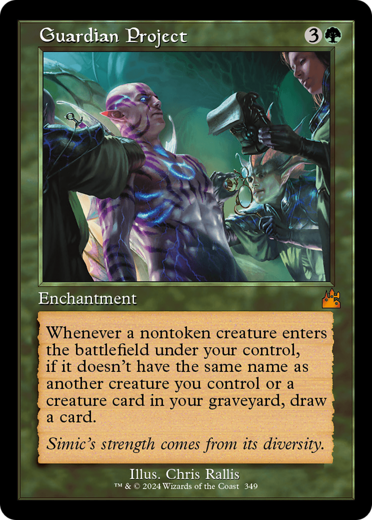 Guardian Project (Retro Frame) [Ravnica Remastered] | GnG Games