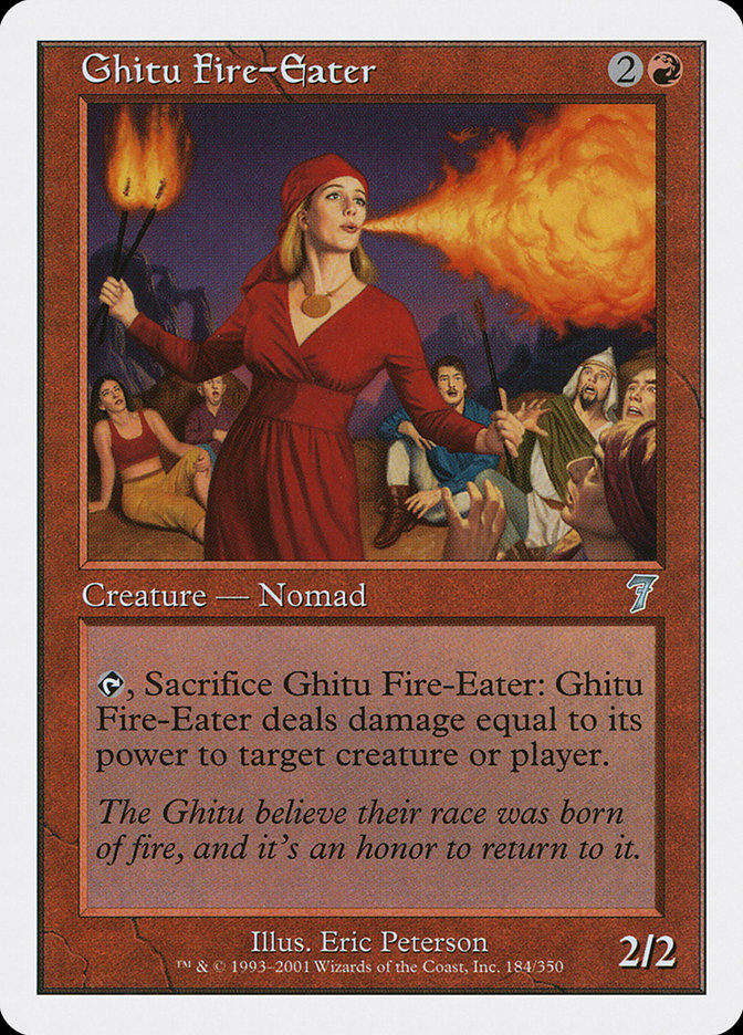 Ghitu Fire-Eater [Seventh Edition] | GnG Games