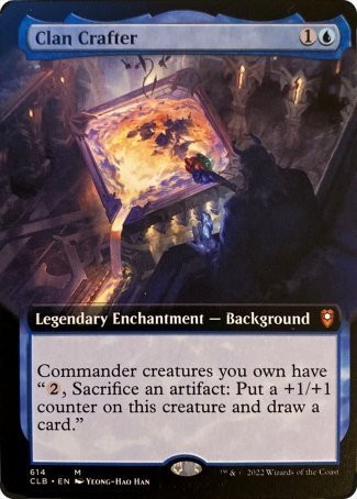 Clan Crafter (Extended Art) [Commander Legends: Battle for Baldur's Gate] | GnG Games