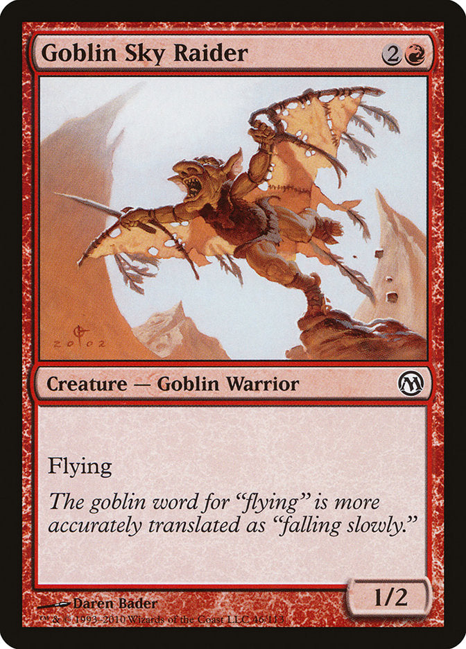 Goblin Sky Raider [Duels of the Planeswalkers] | GnG Games