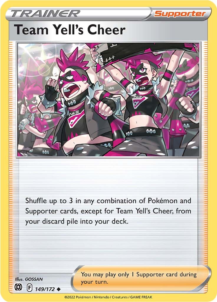 Team Yell's Cheer (149/172) [Sword & Shield: Brilliant Stars] | GnG Games