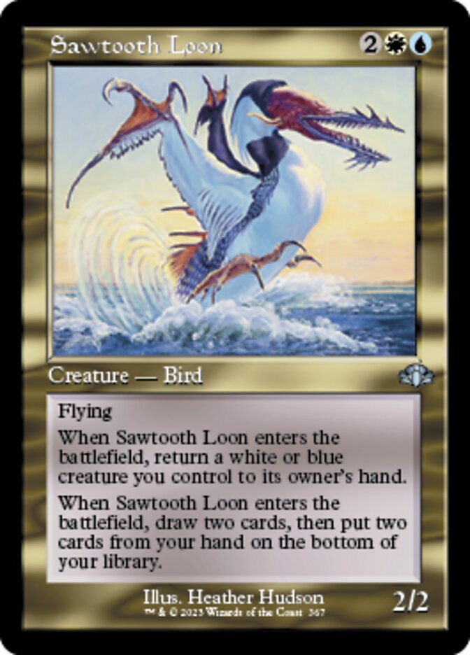 Sawtooth Loon (Retro) [Dominaria Remastered] | GnG Games