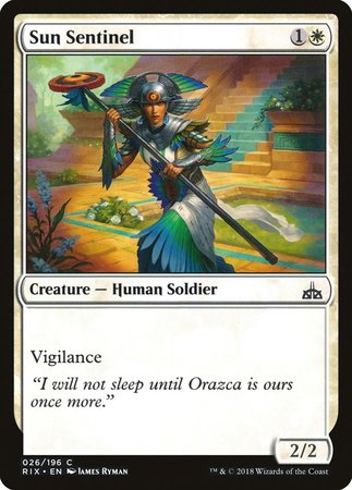 Sun Sentinel [Rivals of Ixalan] | GnG Games