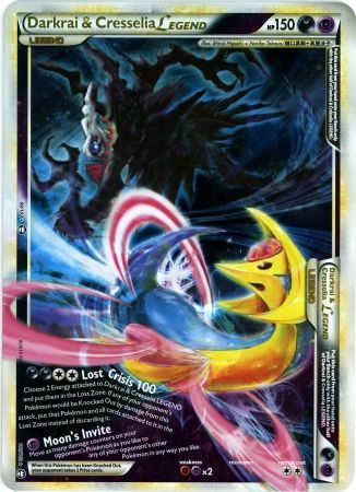 Darkrai & Cresselia LEGEND (99/102) (Jumbo Card) [HeartGold & SoulSilver: Triumphant] | GnG Games