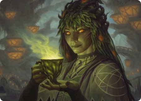 Dina, Soul Steeper Art Card [Strixhaven: School of Mages Art Series] | GnG Games