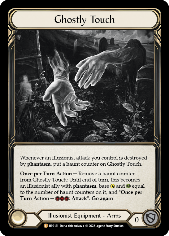 Ghostly Touch [UPR151] (Uprising)  Rainbow Foil | GnG Games