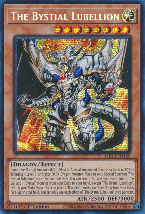 The Bystial Lubellion [MP23-EN160] Prismatic Secret Rare | GnG Games