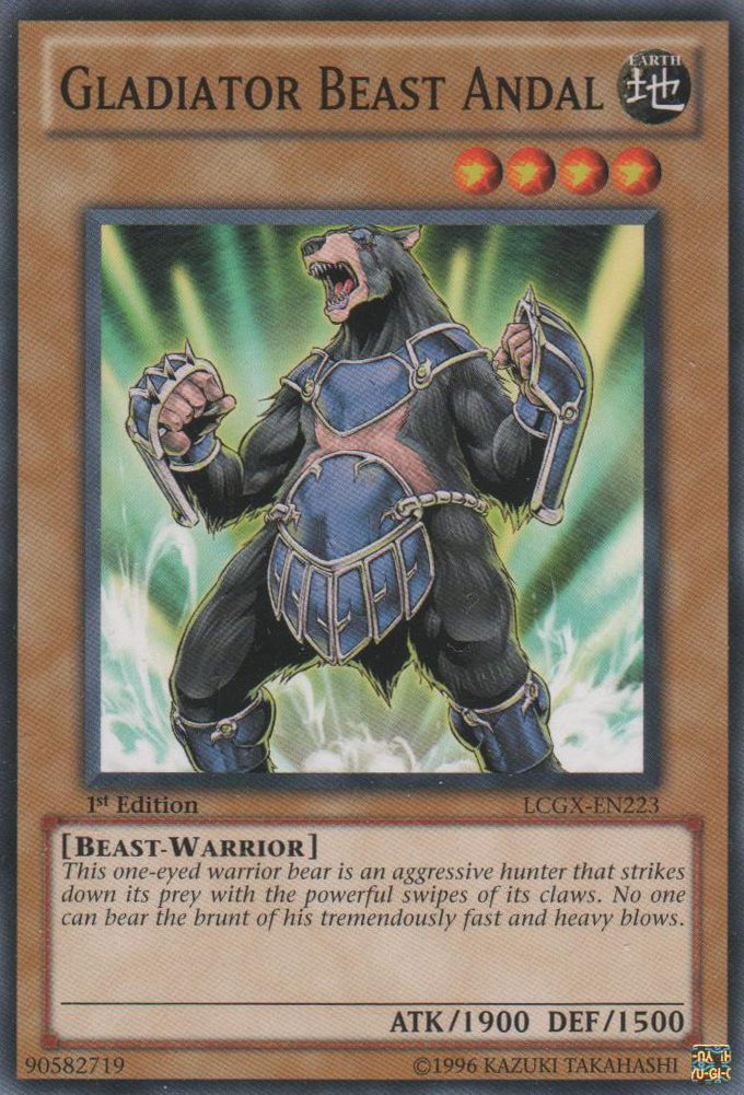 Gladiator Beast Andal [LCGX-EN223] Common | GnG Games