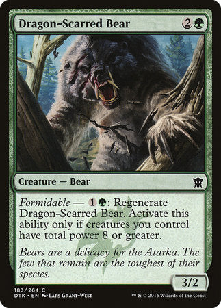 Dragon-Scarred Bear [Dragons of Tarkir] | GnG Games