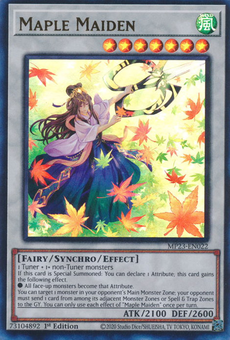 Maple Maiden [MP23-EN022] Ultra Rare | GnG Games