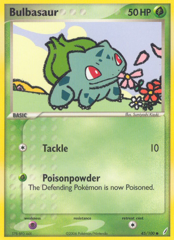 Bulbasaur (45/100) [EX: Crystal Guardians] | GnG Games