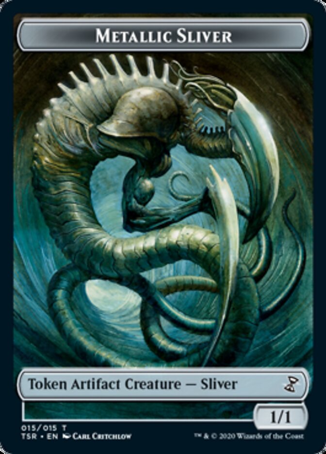Metallic Sliver [Time Spiral Remastered Tokens] | GnG Games